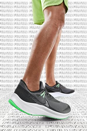 Nike Quest 3 Shield Walk Run Shoes Water Rpll. Reflektörlü Yürüyüş Koşu Ayakkabısı Siyah Yeşil