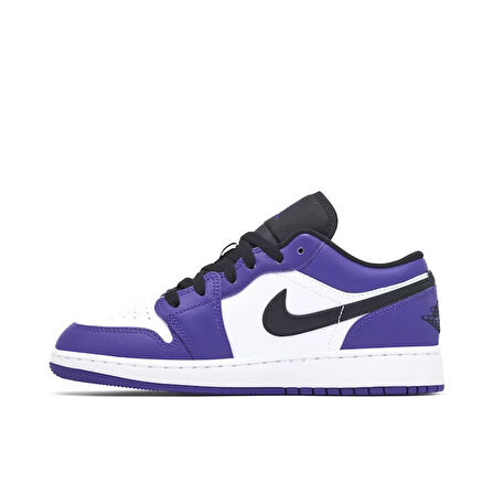 NİKE AİR JORDAN 1 LOW COURT PURPLE KADIN SNEAKER AYAKKABI-553560-500