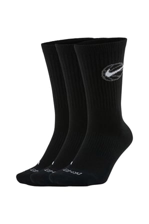 Nike DA2123-010 Everyday Crew Basketball Unisex Spor Çorap
