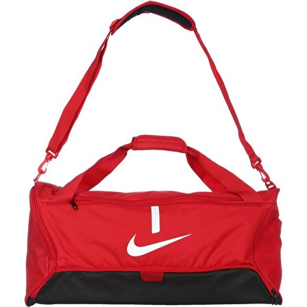 Nike Acdmy Team M Duff Orta Boy 60 L Unisex Spor Ve Seyehat Çantası CU8090-657 KIRMIZI