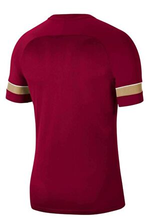 Nike Erkek Spor T-Shirt - Dri-Fit Academy - CW6101-677 Bordo 