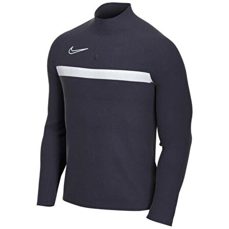 Nike M Nk Df Acd21 Dril Top Erkek Mavi Futbol Uzun Kollu Tişört CW6110-451