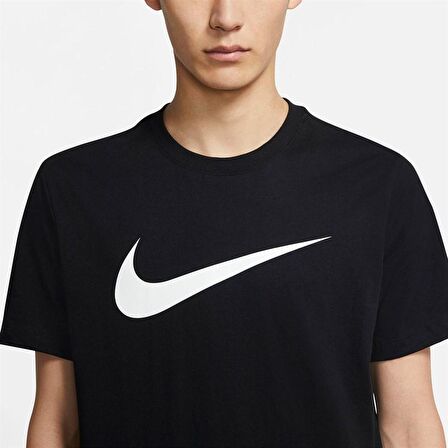 Nike M Nsw Tee Icon Swoosh Erkek Siyah T-shirt - D