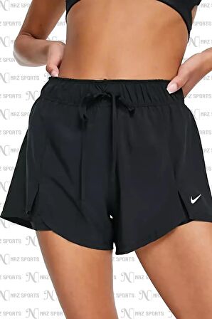 Nike Dri-Fit Flex Essantial 2-in-1 Training Siyah Kadın Spor Şort 