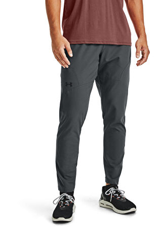 Under Armour Fitted Koyu Gri - Siyah Erkek Eşofman Altı 1352028-UA FLEX WOVEN TAPERED PANTS