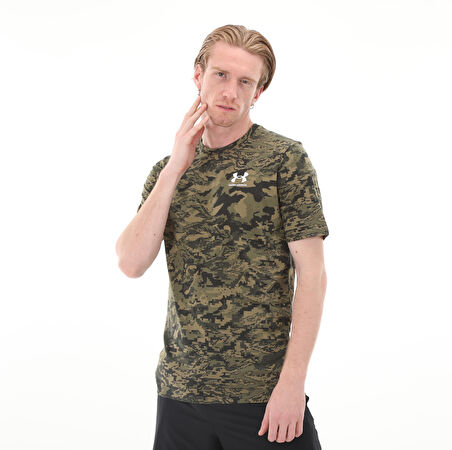 A1357727-001-001 Under Armour Ua Abc Camo Ss Erkek T-Shirt Kahve