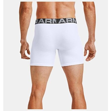 Under Armour Erkek Charged Cotton® 6" Boxerjock® – 3'lü Paket 1363617-100