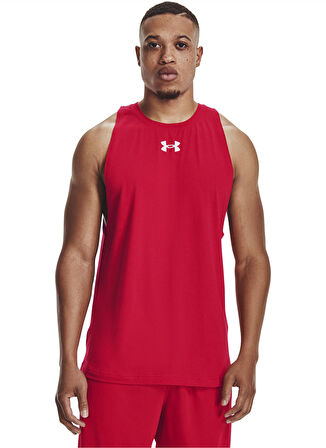 Under Armour Kırmızı Erkek Atlet 1361901-600 UA BASELINE COTTON T