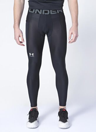 Under Armour Siyah - Beyaz Erkek Tayt 1361586-UA HG Armour Leggings