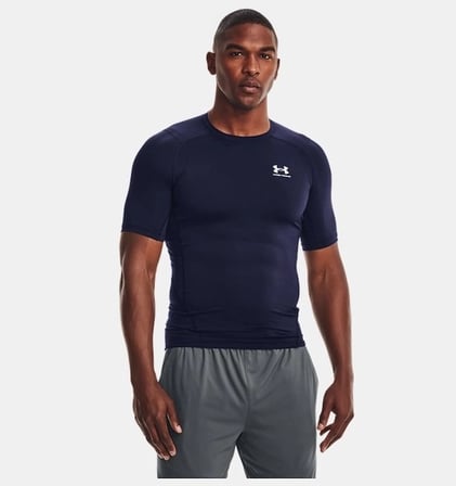 Under Armour HeatGear Armour Compression Erkek T-shirt 1361518-410