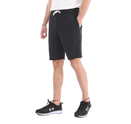 A1361631-001-001 Under Armour Ua Rıval Terry Short Erkek Şort Ve Kapri Siyah