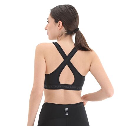 A1361034-001-001 Under Armour Ua Crossback Mid Bra Kadın Büstiyer Siyah