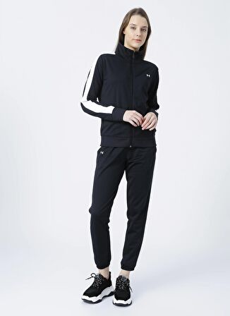 Under Armour Siyah - Beyaz Kadın Eşofman Takımı 1365147-Tricot Tracksuit
