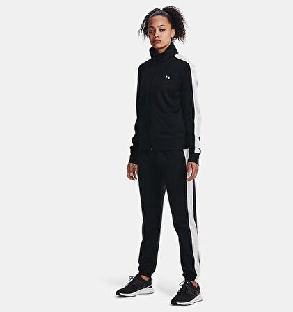 Under Armour Tricot Tracksuit SİYAH Kadın Eşofman Takımı