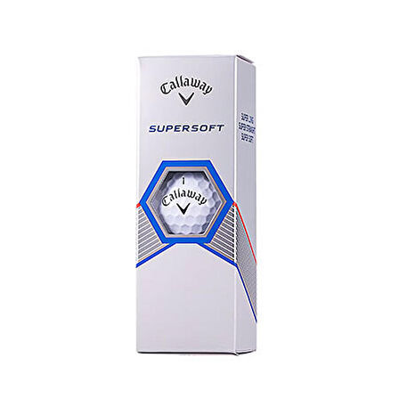 Callaway Bl Cg Supersoft - Üçlü Golf Topu Beyaz Renk