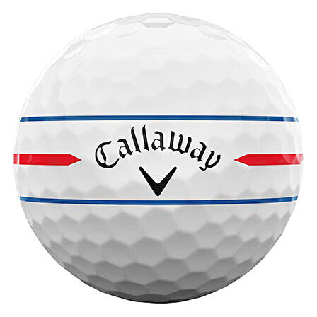 Callaway BL CG CHRM SFT 22 TRPL TRK 12B PK - Üçlü Golf Topu Beyaz Renk