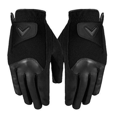 Callaway Glove Womens LH RAINSPANN 2PK Black