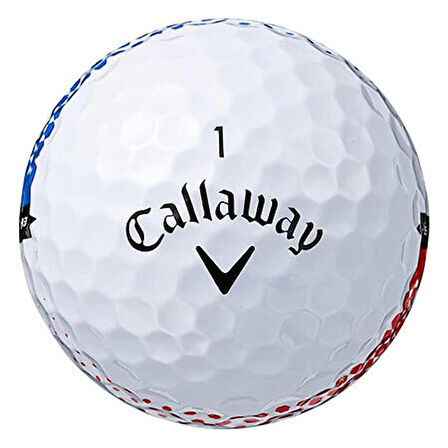 Callaway ERC SOFT 23 360 Fade - Üçlü Golf Topu Beyaz Renk