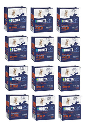 Bozita Tavuklu Tahılsız Köpek Yaş Maması 370 Gr. X 12 Adet