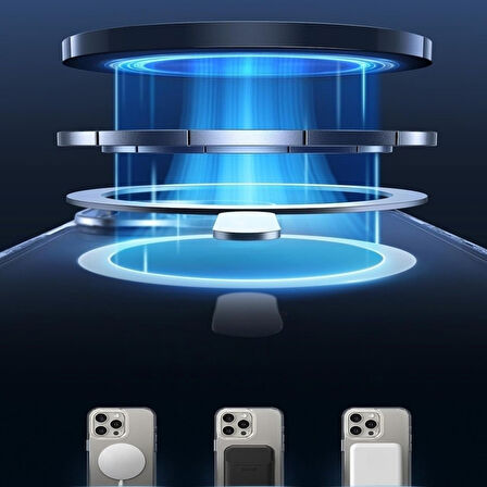 Gpack iPhone 16 Pro Max uyumlu Kılıf M-Safe Kablosuz Şarj Özellikli MPL Sert Mika