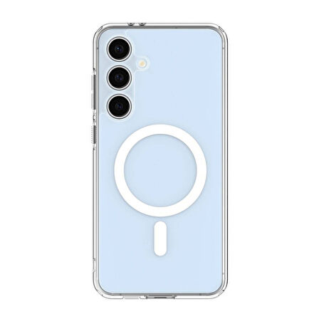 Gpack Samsung Galaxy S24 FE uyumlu Kılıf M-Safe Kablosuz Şarj Özellikli MPL Sert Mika