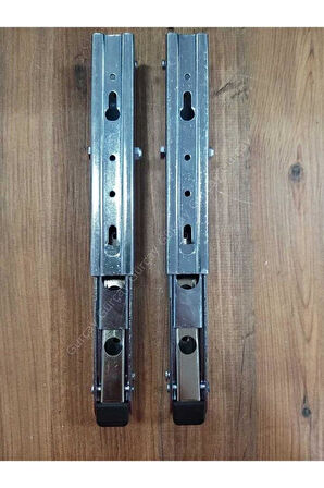 Mandallı Katlanabilir Masa Konsolu Çinko 1 Çift 30cm