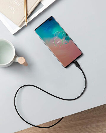 Anker PowerLine III 1.8 m Siyah Type-C to Type-C Şarj Kablosu Outlet