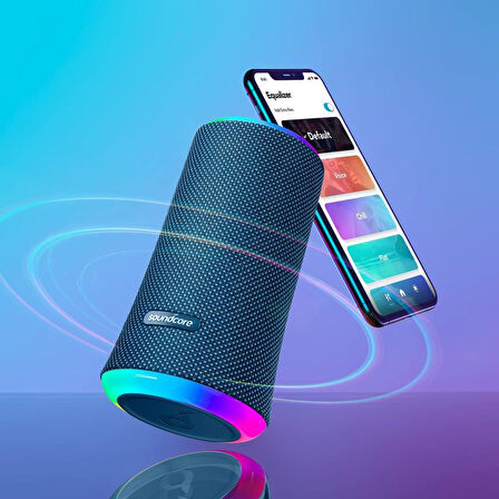 Anker SoundCore Flare II Mavi Bluetooth Hoparlör Outlet