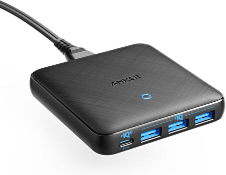 Anker PowerPort Atom III Slim A2045 65 W Hızlı Şarj Adaptörü Teşhir