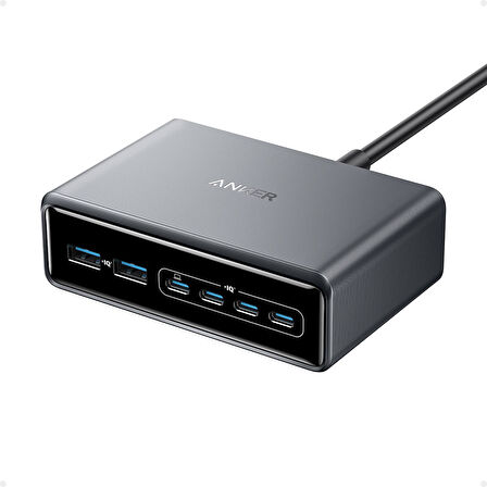 Anker Prime Charger 200W  6 Ports  GaN - A2683