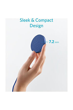 Anker Powerwave Select Plus Mavi Kablosuz Şarj Aleti