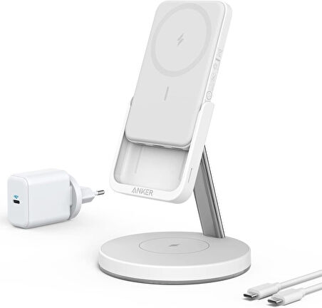 Anker 633 MagGo B25A7 MagSafe Kablosuz Şarj Aleti - Teşhir