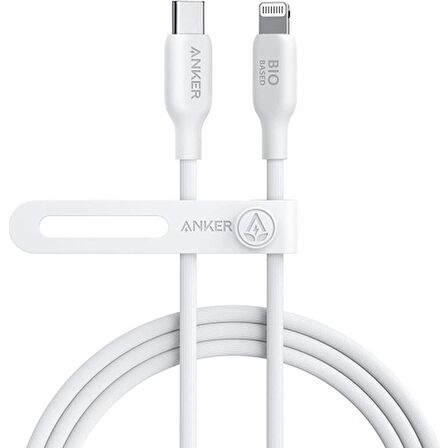 Anker 541 USB-C to Lightning Kablo  Beyaz-A80A2