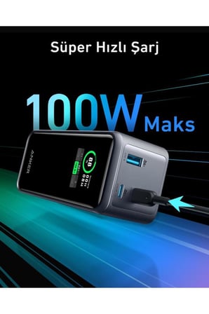 Anker 735 Prime A1336 20000 mAh Hızlı Şarj Powerbank - TEŞHİR