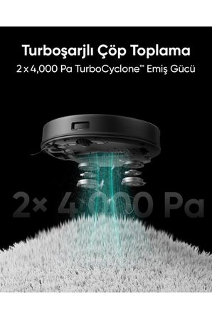 Anker Eufy Clean X8 Pro T2266 Akıllı Robot Süpürge Outlet