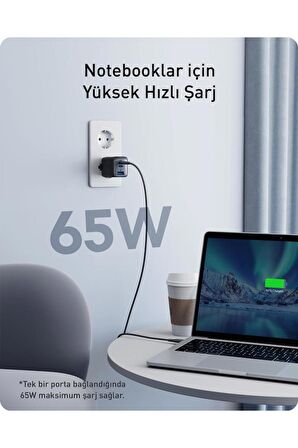 Anker 735 Şarj Cihazı (Nano II 65W)