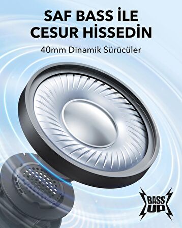 Anker Soundcore H30i Kafaüstü Kulaklık-A3012-siyah