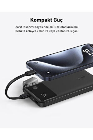 Anker A1388 10000 mAh Hızlı Şarj Powerbank Outlet