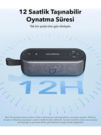 Anker Soundcore Motion 100 Taşınabilir Bluetooth Hoparlör - 20W Stereo Ses - Hi-Res - 12 Saate Varan Şarj - IPX7 Suya Dayanıklılık - Bluetooth 5.3 - Yeşil (Anker Türkiye Garantili)(OUTLET)