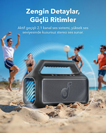 Anker Soundcore Boom 2 Hoparlör Yeşil -A3138