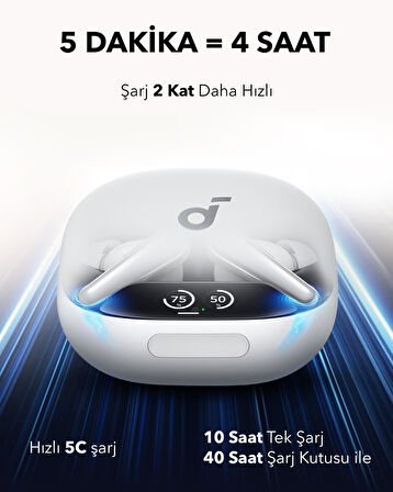 Anker Soundcore Liberty 4 Pro Beyaz - A3954