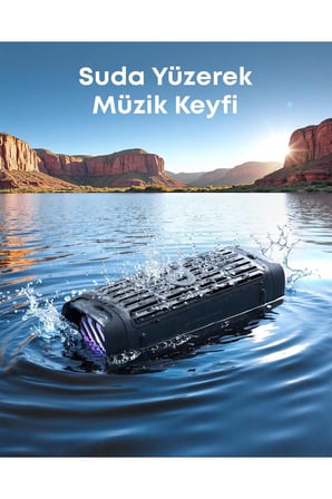 Soundcore Boom 3i Bluetooth Hoparlör, 50W, IP68 Su Geçirmez, Siyah - D5100