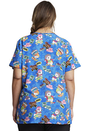 Dickies DK717 kirpi Baskılı Üst