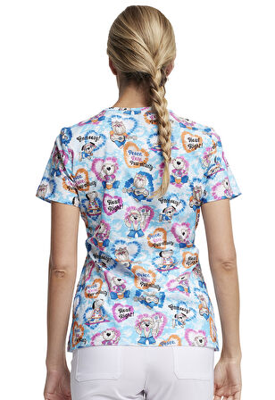 Dickies DK721 Kadın Baskılı Üst