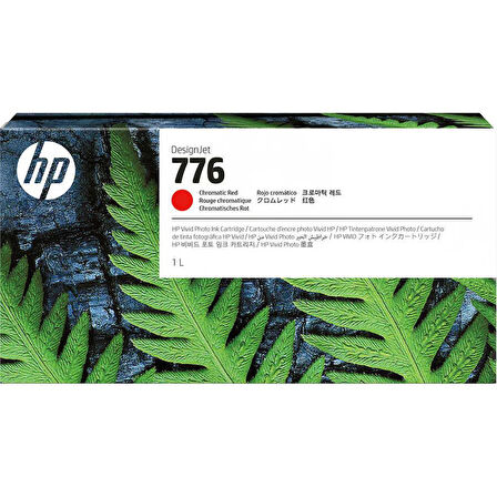 Hp 776-1XB10A Kromatik Kırmızı-Red Orijinal Kartuş