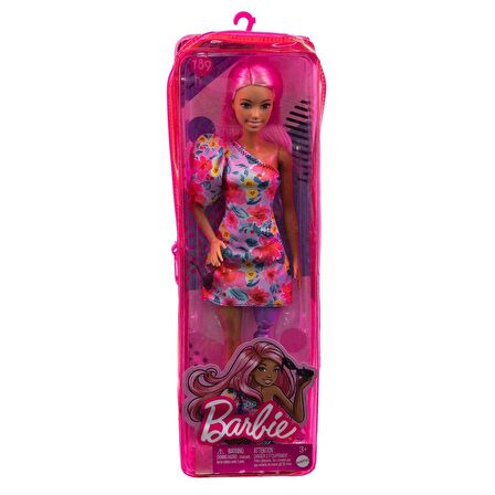 HBV21 Barbie Fashionistas Tek Omuz Elbiseli, Protez Bacaklı