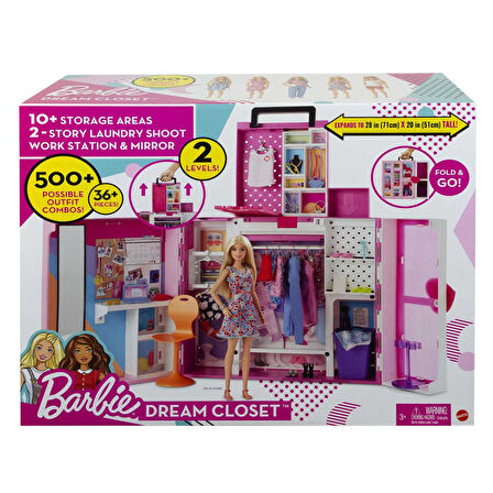 Barbie Rüya Gardırobu Closet HBV28