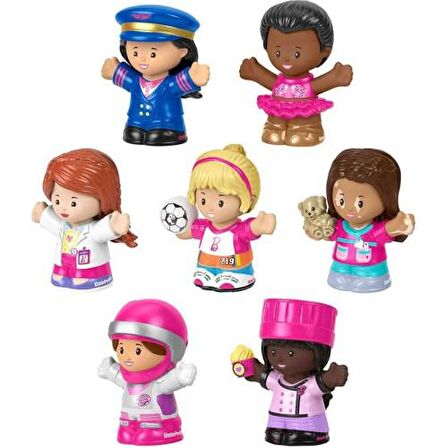 Little People Barbie ile Her Şey Mümkün Barbie Figürleri HCF58