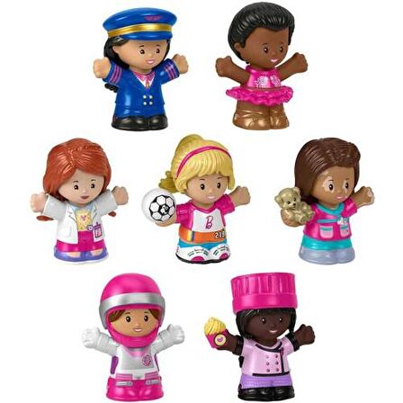 Little People Barbie ile Her Şey Mümkün Barbie Figürleri HCF58