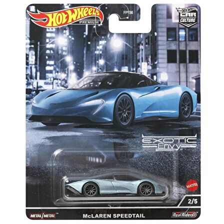 Hot Wheels McLAren Speedtail - Exotic Envy - Premium